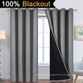 Rideaux 100% occultants gris